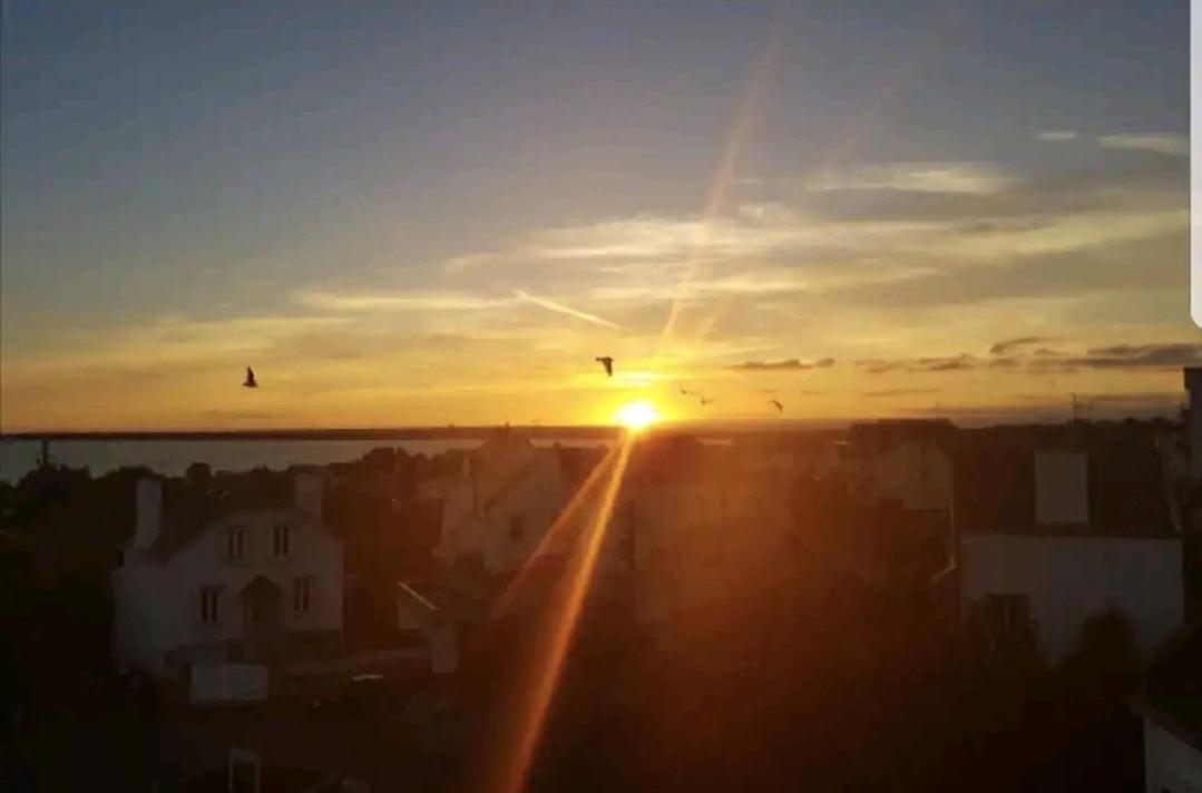 Apartament Le Perchoir, Belle Vue Mer Concarneau Zewnętrze zdjęcie