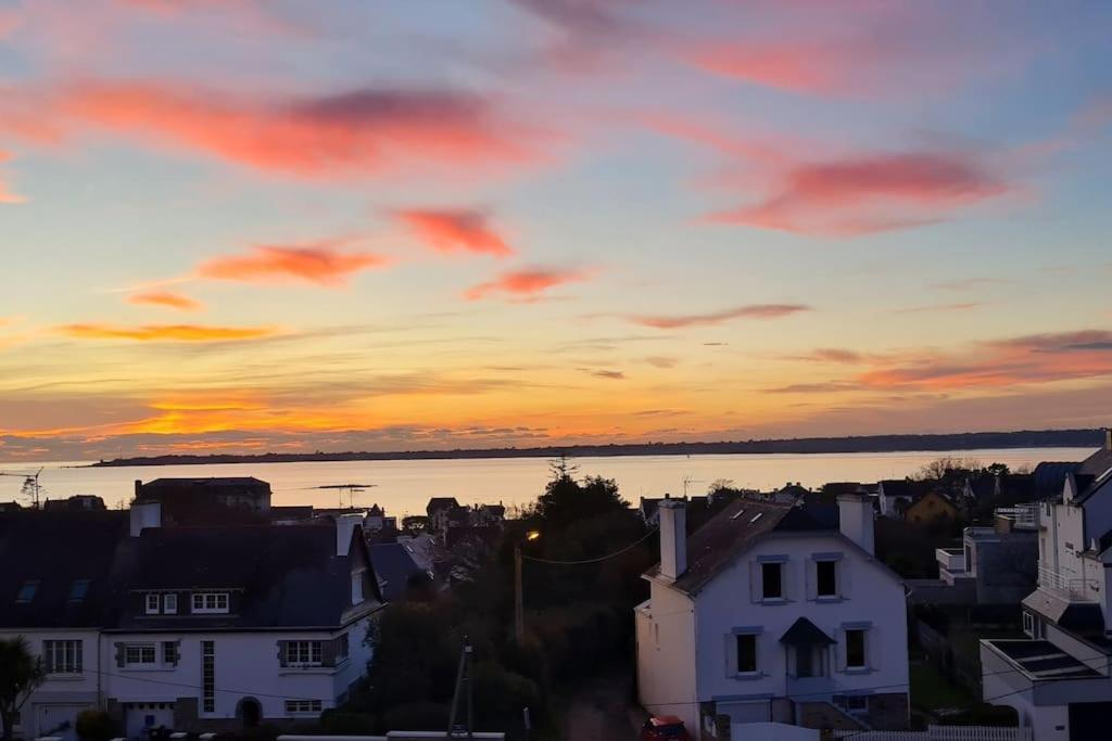 Apartament Le Perchoir, Belle Vue Mer Concarneau Zewnętrze zdjęcie