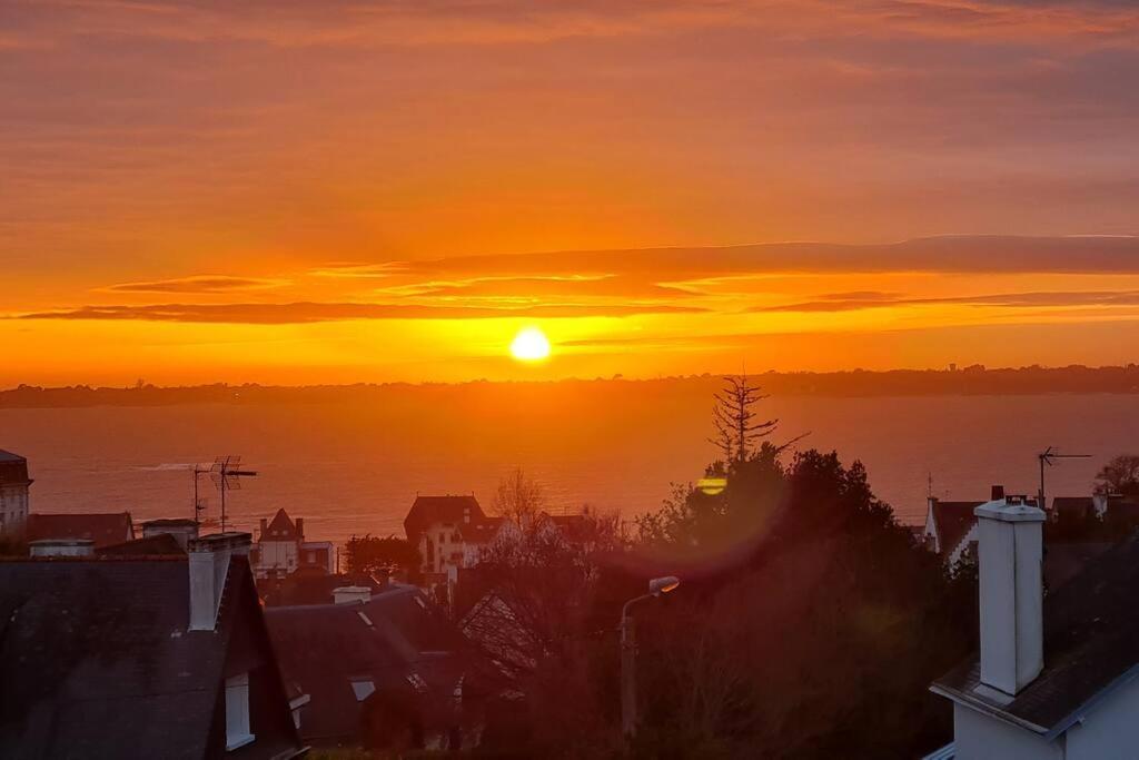Apartament Le Perchoir, Belle Vue Mer Concarneau Zewnętrze zdjęcie