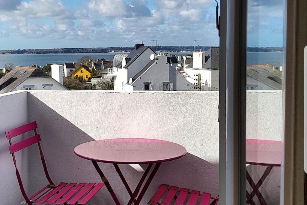 Apartament Le Perchoir, Belle Vue Mer Concarneau Zewnętrze zdjęcie