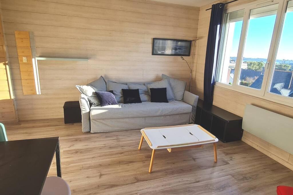 Apartament Le Perchoir, Belle Vue Mer Concarneau Zewnętrze zdjęcie